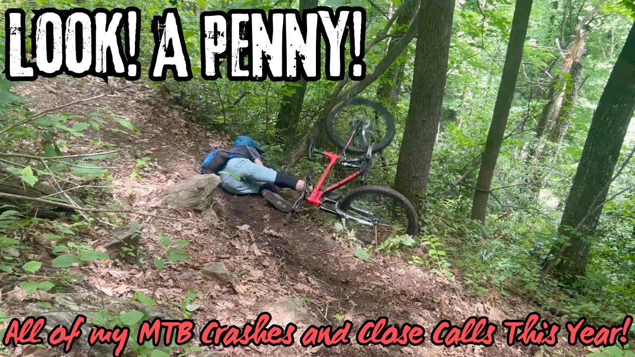 Wrecks, Close Calls & Wipeouts on the Trails this Year! MTB Crash Compilation