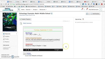 Schoology: Options for Organizing Your Course