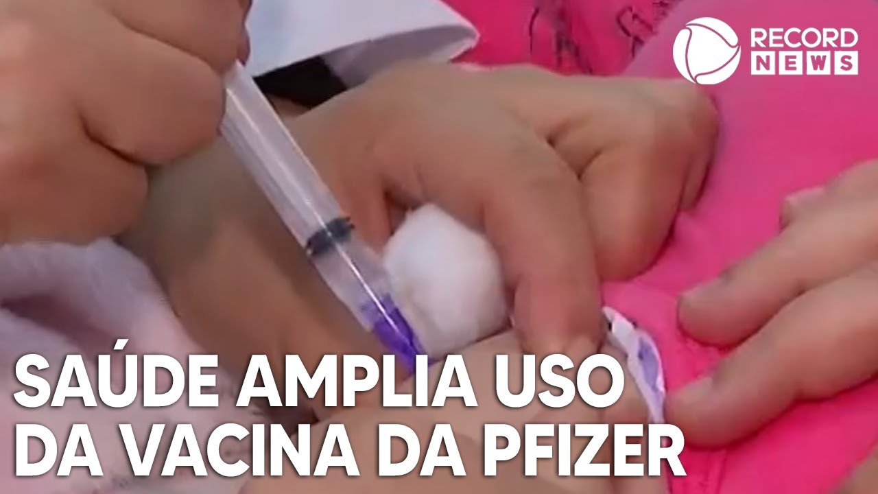 Ministério da Saúde libera vacina da Pfizer para crianças a partir de 6 meses