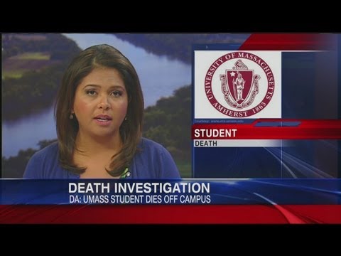 Police investigate UMass students death