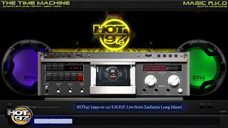WQHT] 97.1 Mhz, HOT97 (1991-01-12) SNDP from Zacharys Long Island