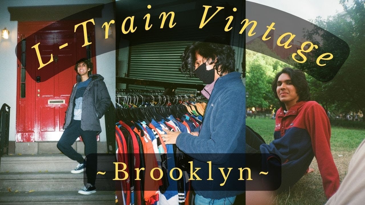thrifting in NYC for the first time @ L-Train Vintage - YouTube