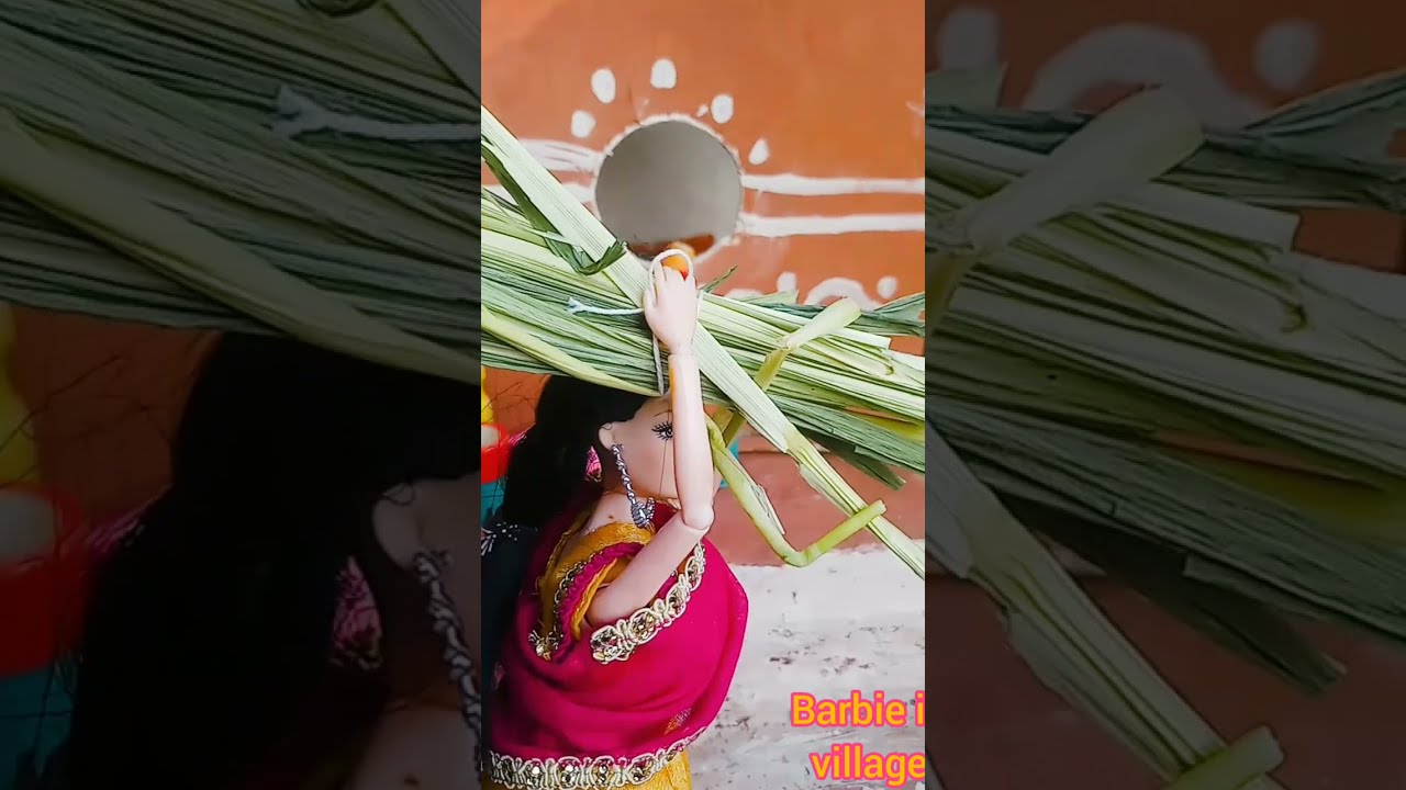 Barbie in village ||Doll on beautiful song