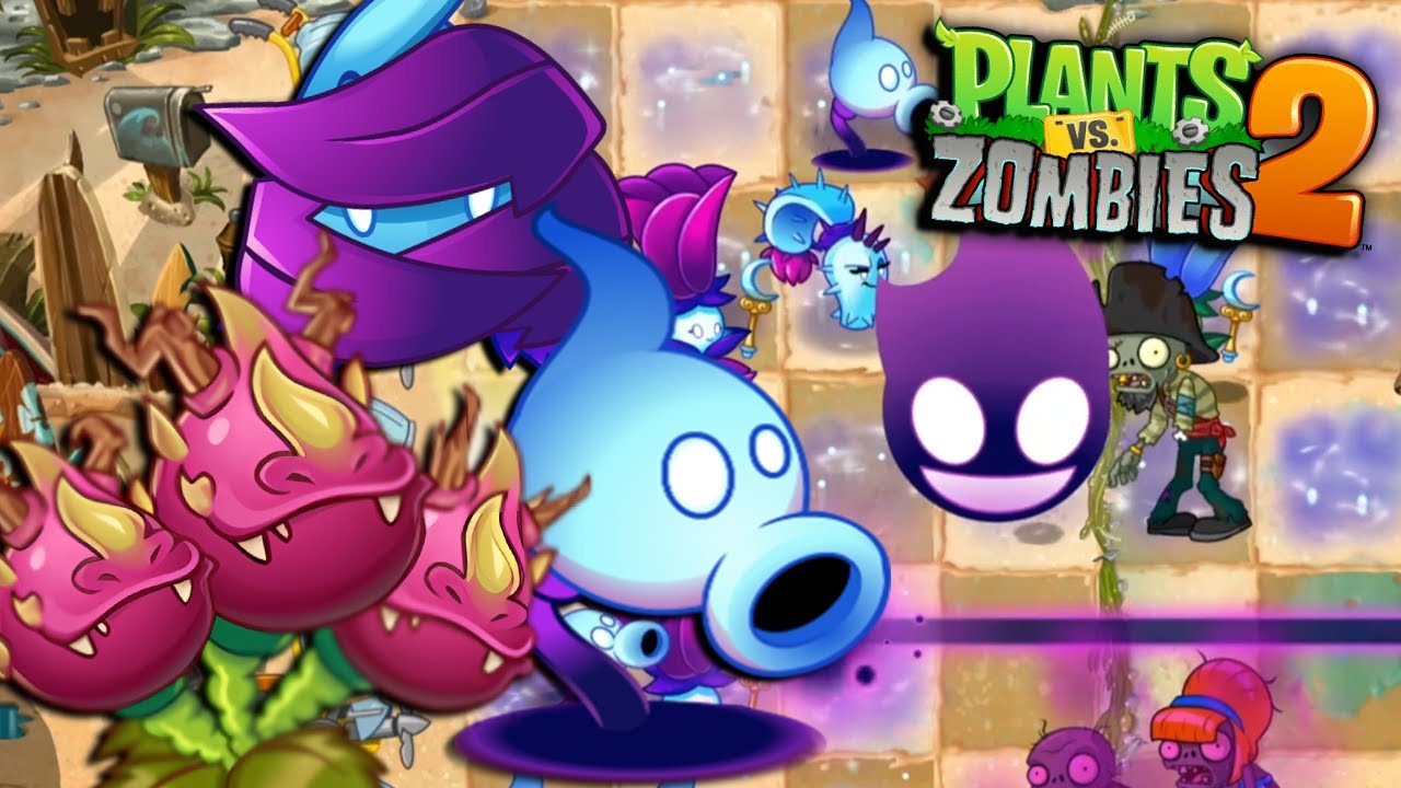 EL PODER DE LA FAMILIA SOMBRIA - Plantas vs Zombies 2 - YouTube