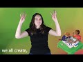 ASL Video for the book We Can All Be Friends -- in 40+ languages and now in American Sign Language!