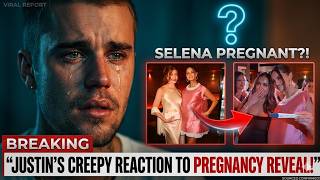 Justin Bieber's CREEPY REACTION to Selena Gomez's pregnancy news quickly goes VIRAL.....