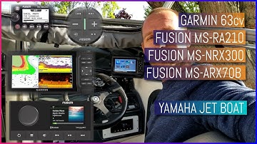 Fusion Stereo & Garmin Chartplotter Connected Together!