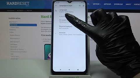 How to Access Text Correction Options in Motorola Moto G30 - Typing Features