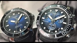 【真愛二選一】機械錶？石英錶？TISSOT 天梭表Seastar 1000 ... 