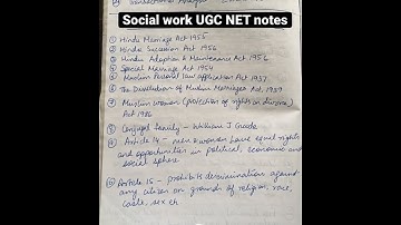 Social Work UGC NET notes#shorts #socialwork #ugcnet #ugcnetexam
