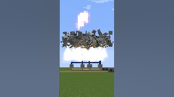 RBMK-1000 EXPLOSION IN MINECRAFT #hbm #minecraft #shorts #minecraftshorts