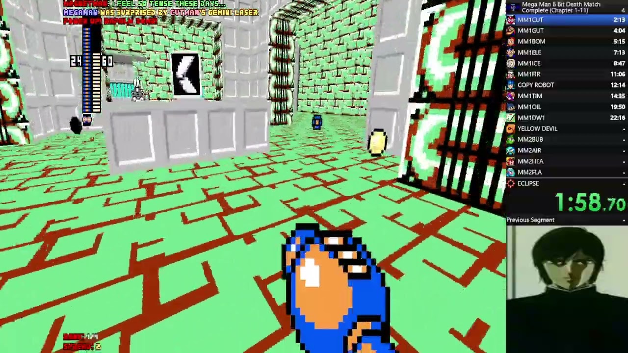 Mega Man 8-bit Deathmatch v6a Complete Speedrun (Chapters 1-13) [