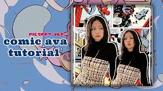 how to make comic ava rp ! [ picsart ver. ]