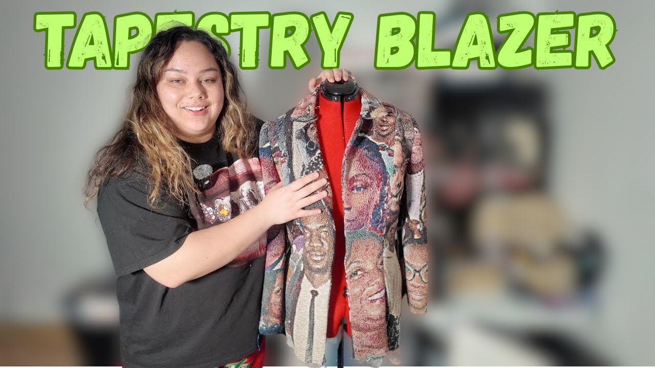 Пошив пиджака из гобелена на заказ | Шьём вместе