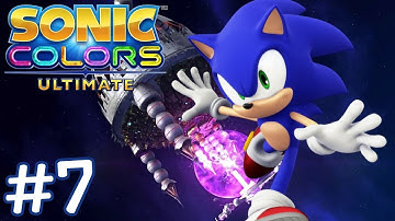 SONIC COLORS: ULTIMATE Walkthrough Gameplay Part 7 - Terminal Velocity (Nintendo Switch)
