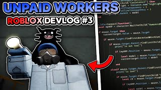 Adding MAP GENERATION, INVENTORY and MORE to UNPAID WORKERS! | Roblox Devlog #3