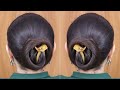 Oily Hair Clutcher Juda Hairstyle For Daily Wear | Easy Bun Hairstyle By Self | Clutcher hairstyles