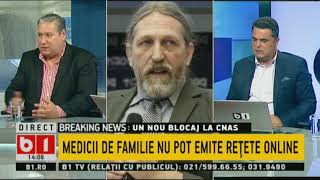 TALK B1: MEDICII DE FAMILIE NU POT ELIBERA RETETE ONLINE, 11 IUL 209, P2/2