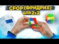 Метод Фридрих для кубика 2х2 (CFOP) | ВЕСЬ МЕТОД В ОДНОМ ВИДЕО