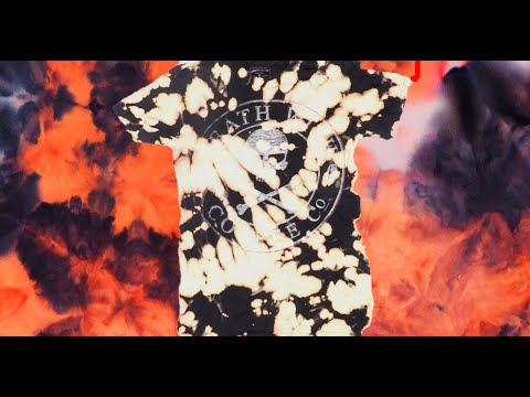 How to Bleach Dye your Death Wish Coffee shirts