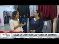 Willax Noticias Mediodía - MAY 27 - 3/3 - CALOR EN LIMA FRENA LAS VENTAS EN GAMARRA | Willax