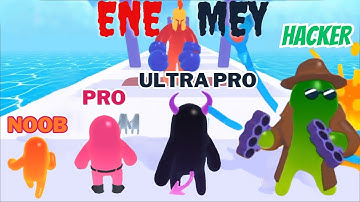 Join Blob Clash 3D Gameplay Animation - NOOB vs PRO vs ULTRA PRO vs HACKER