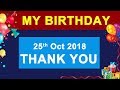 My Birthday With You :)