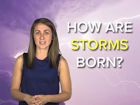 rain man Meteorology Minute: How are thunderstorms born?