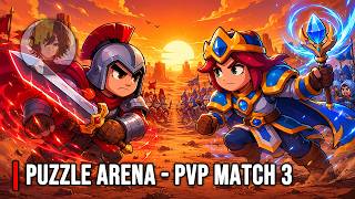 Puzzle Arena - PvP Match 3 Gameplay (Android, iOS) screenshot 1