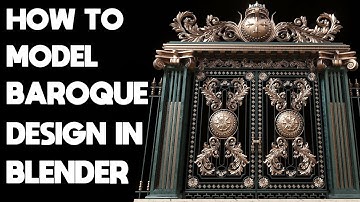 Model Baroque Design Blender