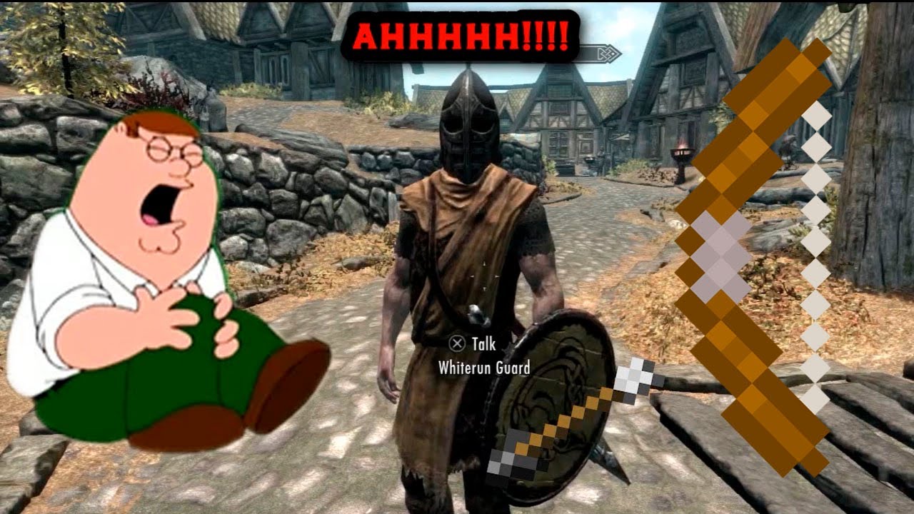 Me dieron con una flecha en la rodilla (ARROW TO THE KNEE) -SKYRIM