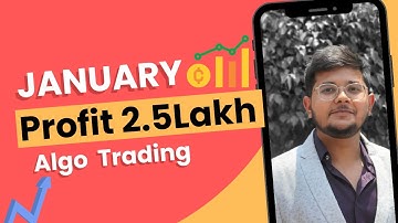 Banknifty 2.5 Lakh Profit in January  | Options Trading | Algo Trading Profit