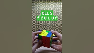 OLL 5 ALGORITHM