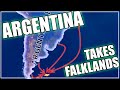 Malvinas! Argentina takes Falklands