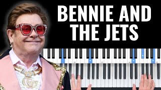 Bennie And The Jets Piano Tutorial - How to Play It Like Elton John by Pierre Piscitelli 6,960 views 1 month ago 20 minutes