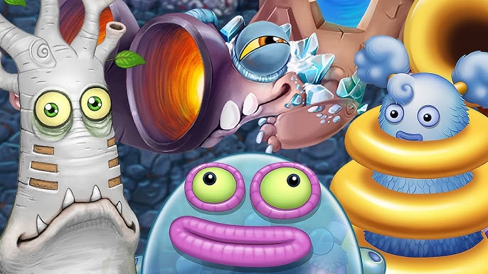 Wubbox, Rare Wubbox, Epic Wubbox - All Island Trios (My Singing Monsters) 