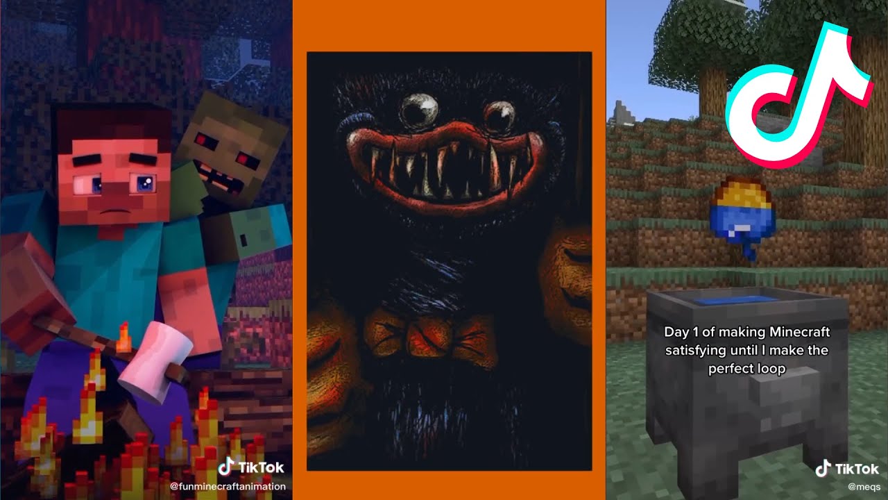 Minecraft TikTok Compilation #14 - YouTube