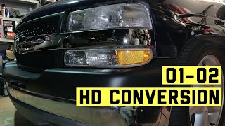 0102 Silverado HD front Conversion. NBS HD front conversion