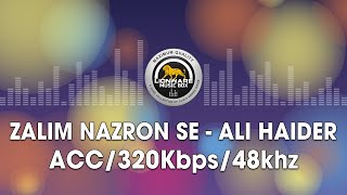 Zalim Nazron Se - Ali Haider Resimi
