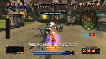 Smite PS4 Closed Alpha Beta Tutorial Gameplay