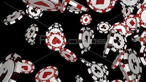Poker-chips-falling-loop-alpha - Riotstarter - AVloops
