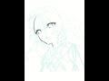 配信で描いたイラストタイムラプス　【イラストメイキング】 #shorts