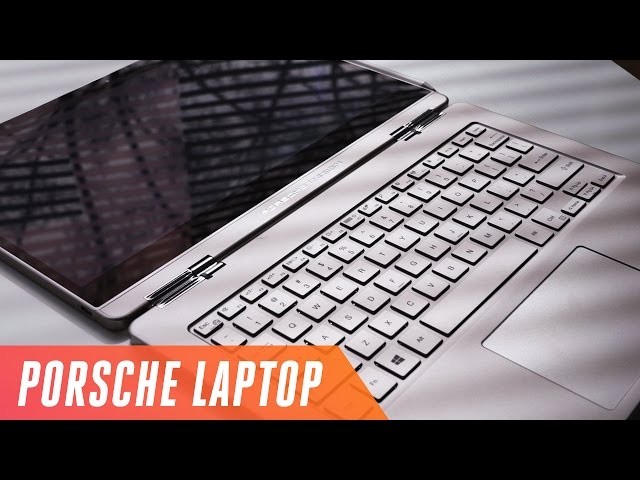 Porsche Design Book One laptop first look - YouTube