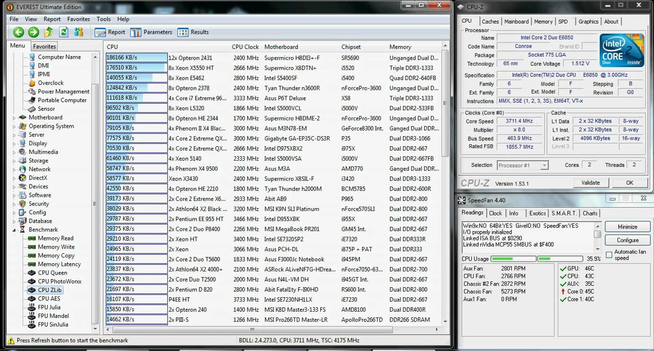 3.712GHz CPU - 1856MHz FSB - 870MHz Memory.avi