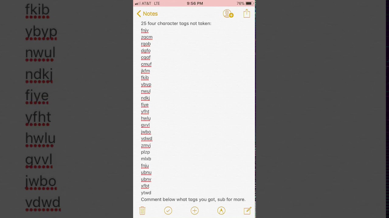 25 Four Letter Gamertags Not Taken 2018 YouTube