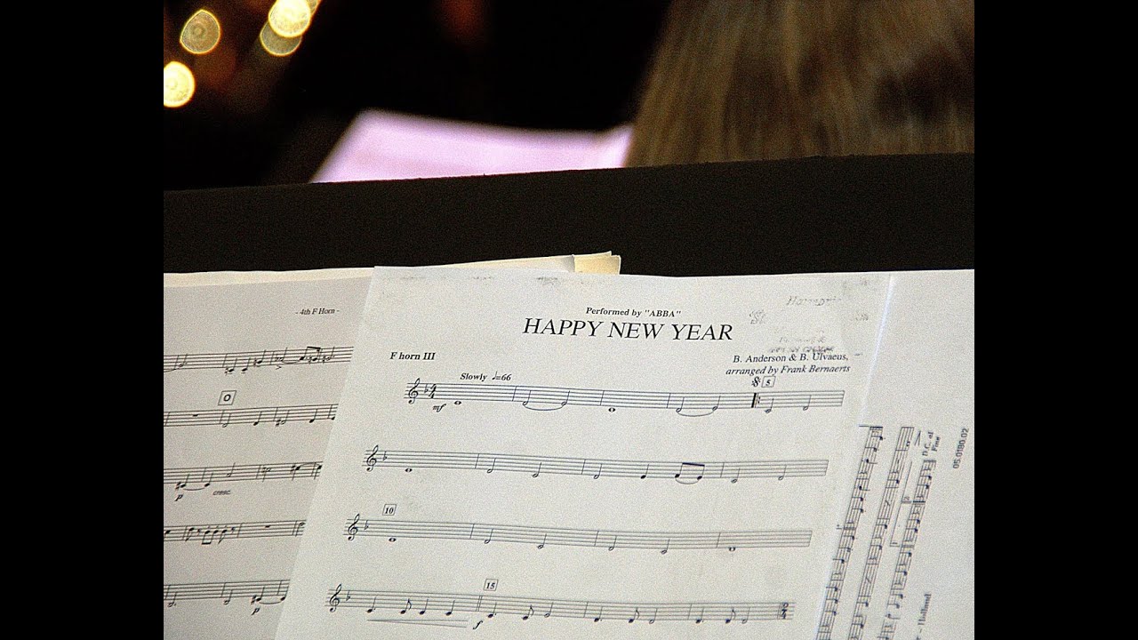 Anderson  Ulvaeus Happy New Year ABBA  arr Frank Bernaerts  Amor Musae Symphonic Wind Band