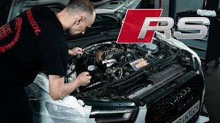 Последствие тюнинга, двигатель Audi RS6 спустя 5 лет!