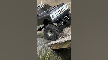 SCX24 C10 w/ Treal links and Injora wheel set & shocks #rccrawler #rctruck #rcoffroad #scx24 #rc4wd