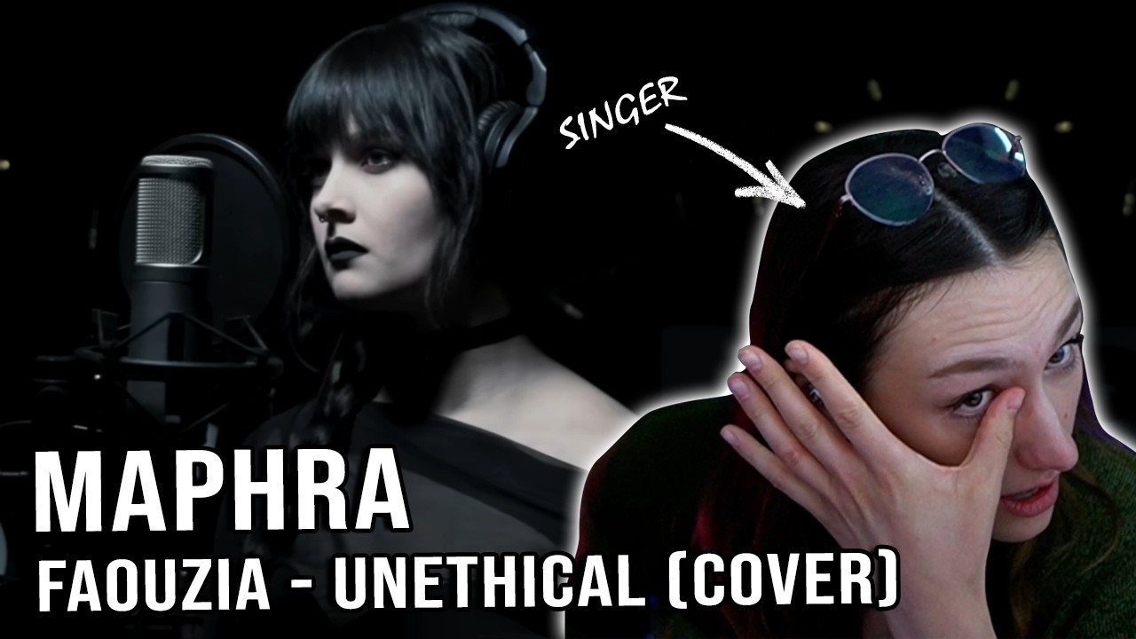 This one got me | Faouzia - Unethical (MAPHRA Vocal Cover) | Singer Reacts |