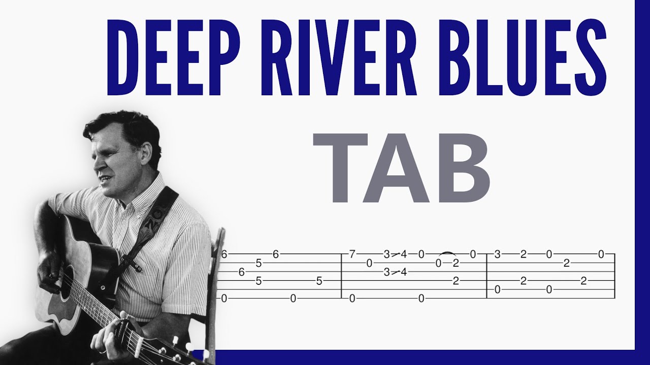 Deep River Blues - Doc Watson | TAB Fingerstyle for Guitar